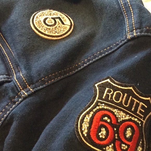 Suko stretch denim jacket size Large - Picture 2 of 6